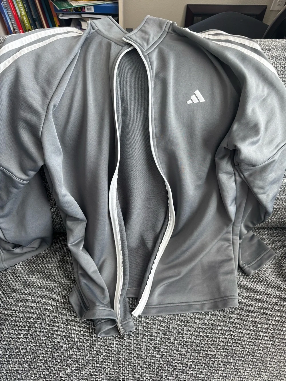 adidas Gray Track Jacket